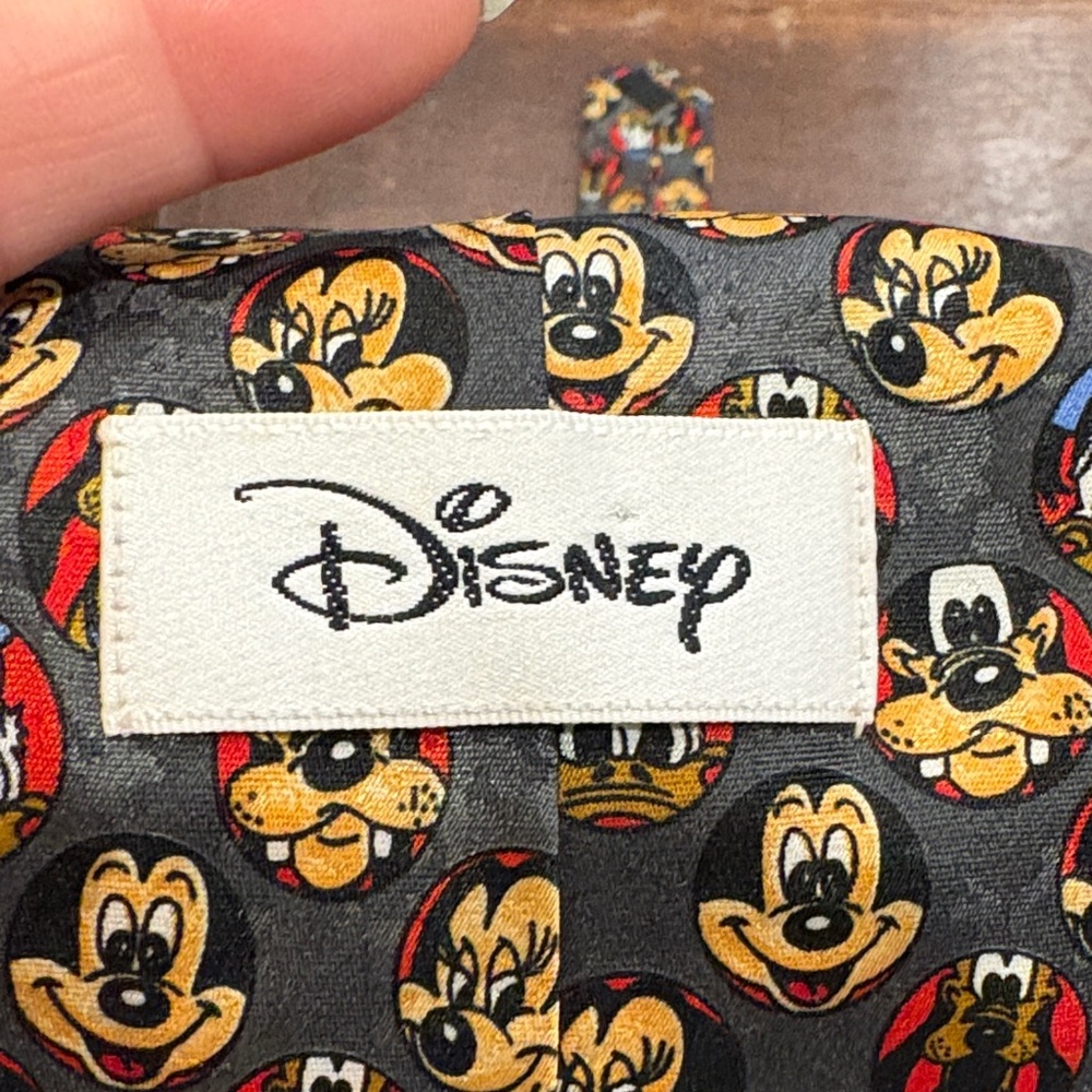 Disney Black and Yellow Character Tie - Picture 2 of 4